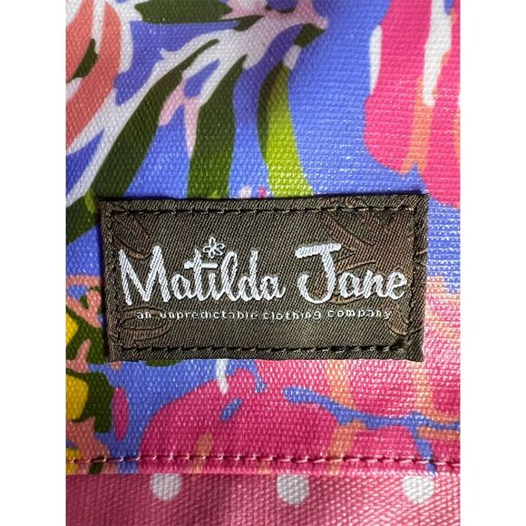 Matilda Jane Kids Floral Backpack Multicolor Medium Drawstring Casual - Picture 10 of 12